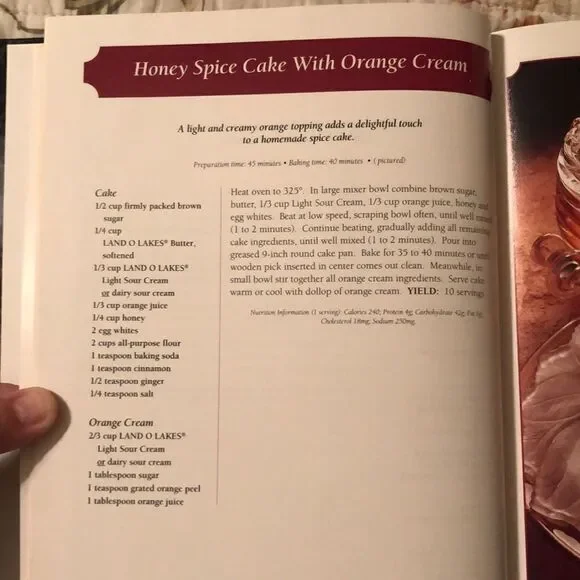 Vintage Treasure LandOLakes Desserts Cookbook - Picture 9 of 15